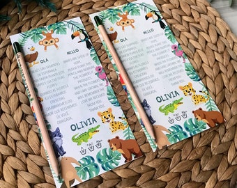 Jungle Theme Birthday, Safari Theme, Jungle Card, Baby birthday party gifts,  Eco-conscious celebration, Sustainable birthday favors
