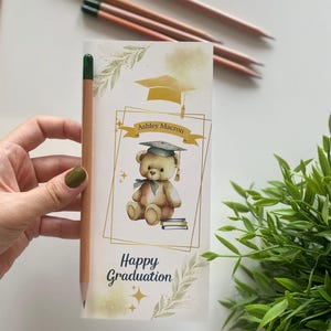 Bomboniere per la festa di laurea, bomboniera personalizzata con matita a forma di seme, celebrazione della laurea, ricordi di laurea, laurea personalizzata