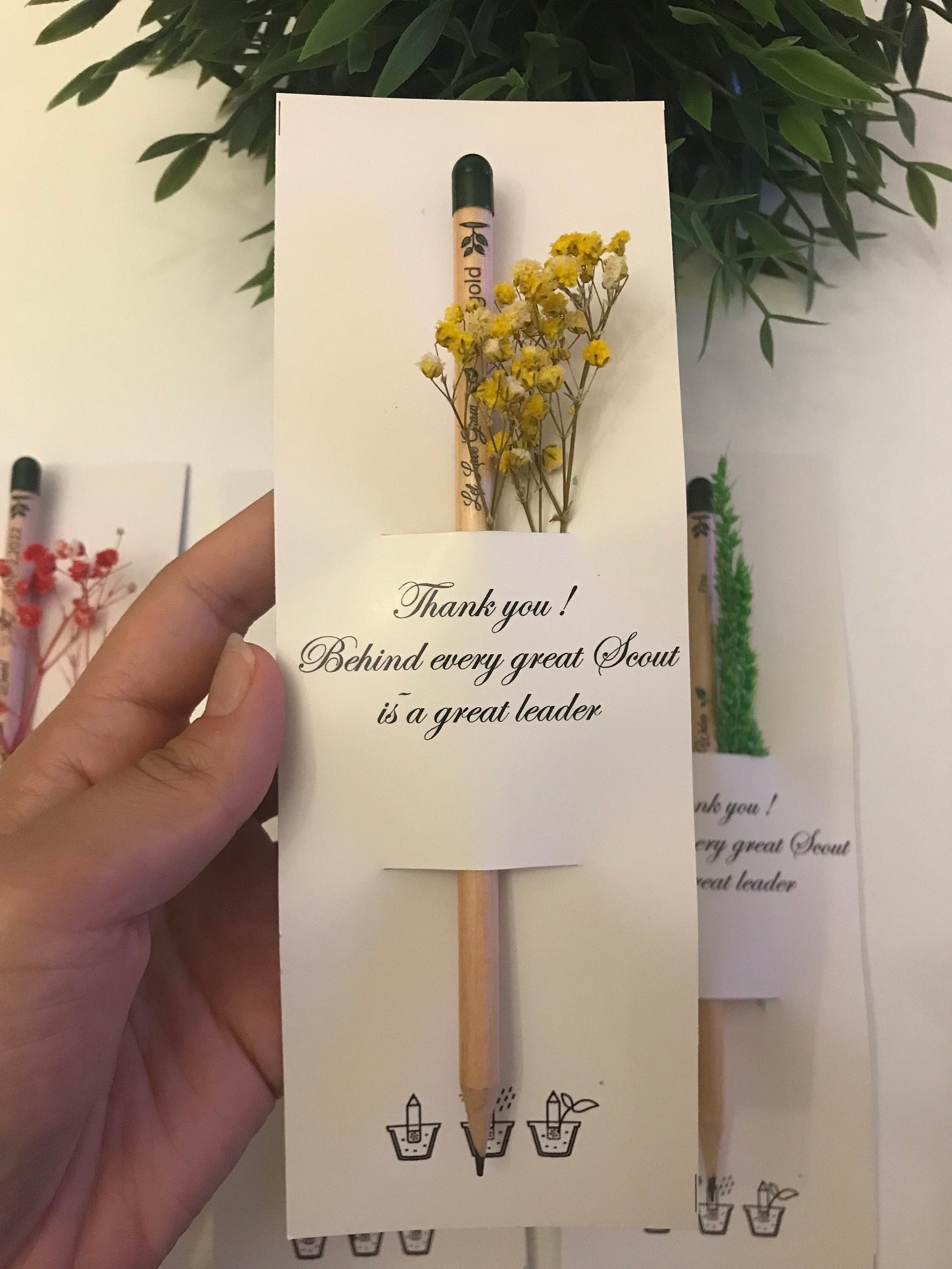 Personalized Wedding Gift Thank You Staff Let Love Grow Etsy UK