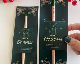 プランタブルクリスマス鉛筆パーティーギフト - リサイクル可能なバルクギフト