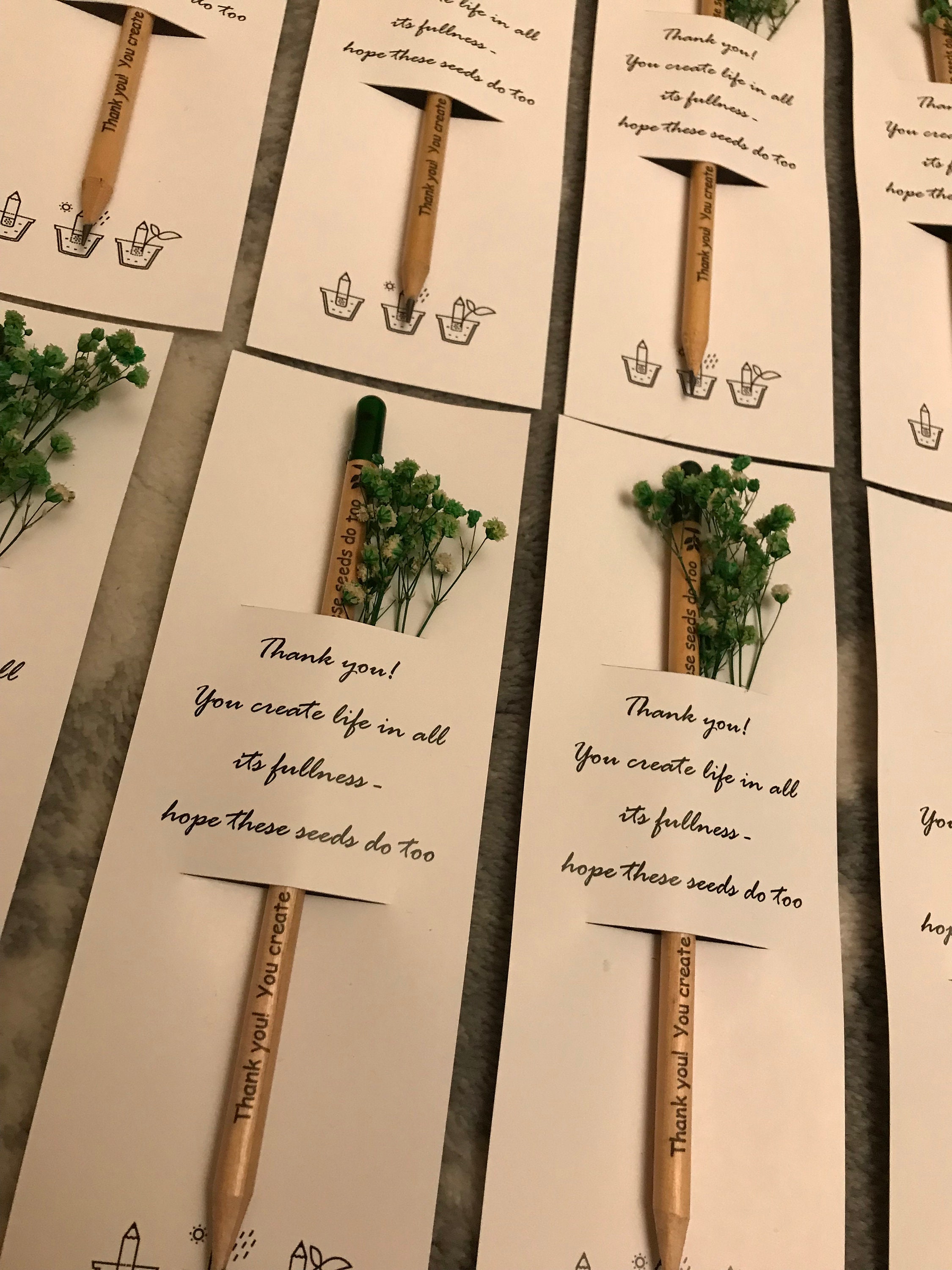 Personalized Wedding Gift Thank You Staff Let Love Grow Etsy UK