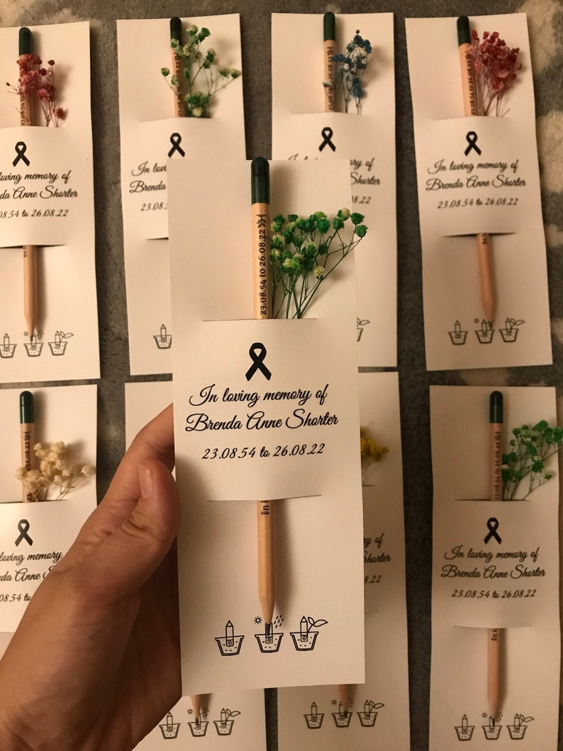 Catholic Funeral Program Funeral Favors for Guest Funeral Etsy