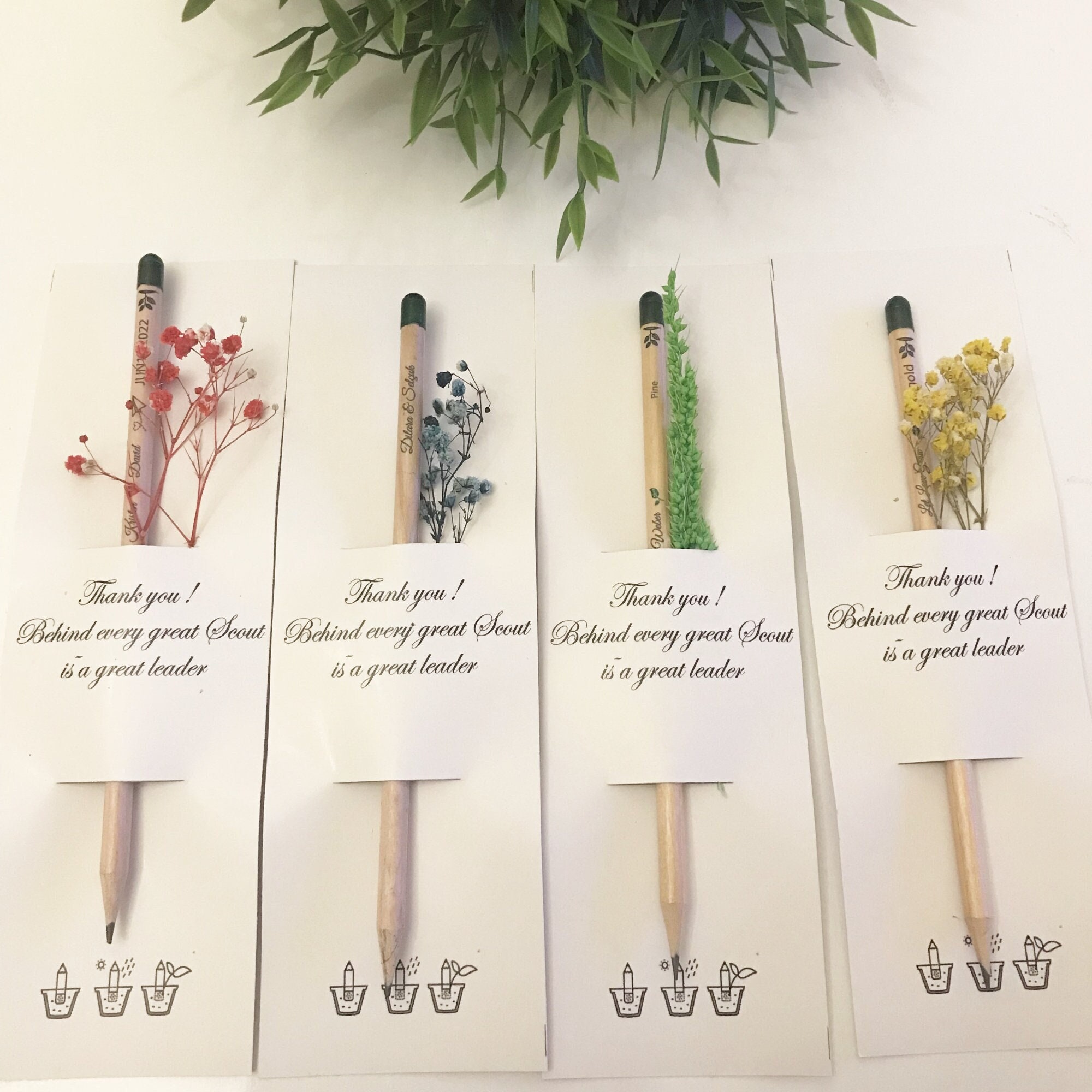 Personalized Wedding Gift Thank You Staff Let Love Grow Etsy UK