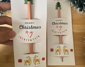 ゲストへのクリスマスプレゼント、ホリデートークン、シードペンシル、バルクギフト