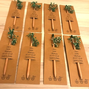 Baptism Gifts, Baptism  Cards, Bulk Gift for Guest, Baptism  Favors, Unique Baptism Gifts, Personalized Gifts, Plantable Pencil, Seed Pencil