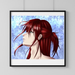 Anime Art Print Original Character