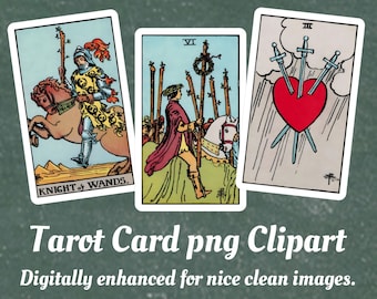 Tarot Cards Clipart png Color - png Tarot Deck