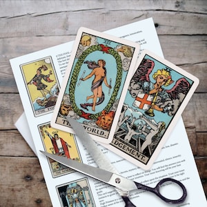 Cartas de Tarô Rider Waite para Imprimir com Guia de Significados do Tarô