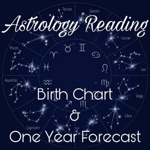 Lectura astrológica - Carta natal - Informe natal - Pronóstico para el próximo año