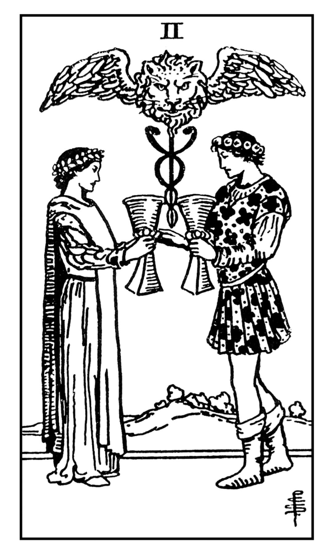 Printable Tarot Cards Black and White Rider Waite Etsy