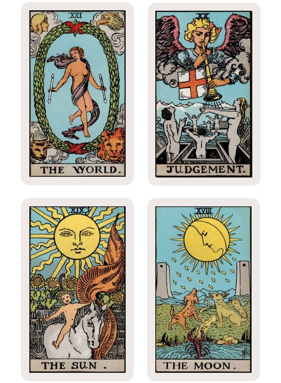 Cartas De Taro Para Imprimir TAROT PARA COLOREAR