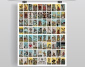 Printable Tarot Card Poster (PDF, JPG)