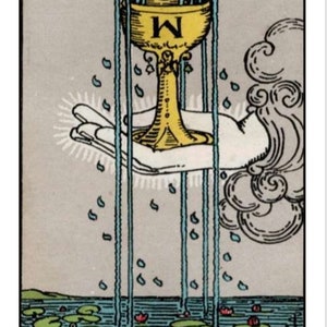 Cartas del Tarot con significados - Cartas del Tarot de Rider Waite imprimibles imagen 5