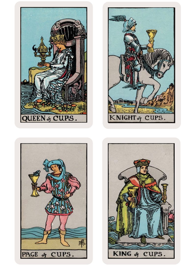 Printable Tarot Deck Digital Printable Tarot Cards - Etsy