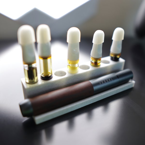 Minimal 510 Vape Cartridge and Pen Holder