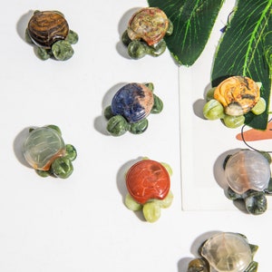 Wholesale Mixed Crystal Mini Turtle (Quantity optional)