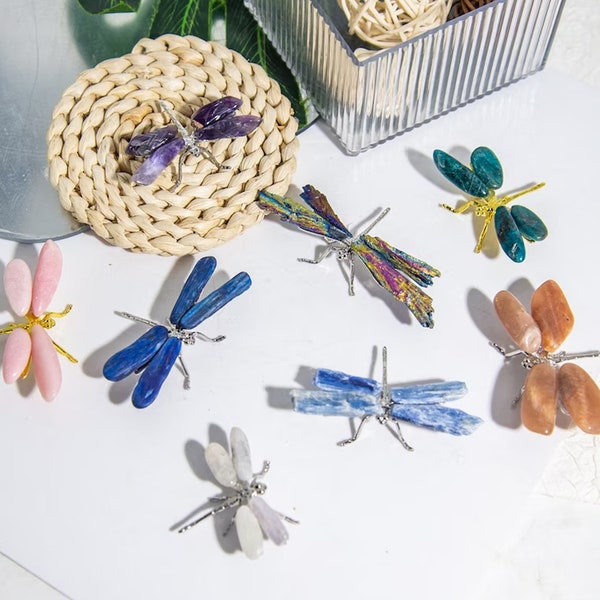 Wholesale Mixed Crystal Dragonfly (Quantity optional)