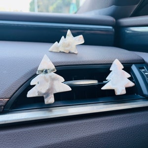 Car Air Vent Flower Agate Tree Crystals, Air Vent Clips, Crystal Car Accessories, Car Crystals, Car Gemstones, Car Decor, Car Accessories