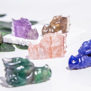 Wholesale Mixed Crystal Dragon Head (Quantity optional)