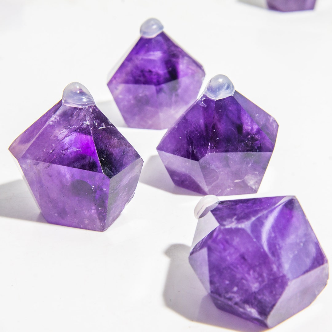 Crystal Wholesale Lot 1 Lb Natural Amethyst Diamond Like Tower Etsy