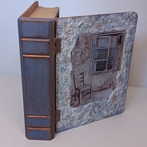 Handgemaakte houten opbergdoos