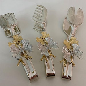 Versatile and Durable Kitchen Tongs for Culinary Precision, Gold / Silver Color Option Kitchen Utensils, Dining Table Accessories
