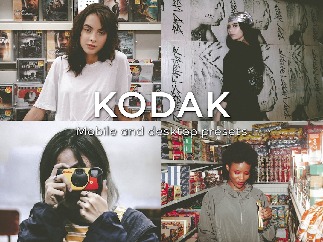 Disposable Camera Filter, Kodak Photo Presets, Disposable Camera Lr