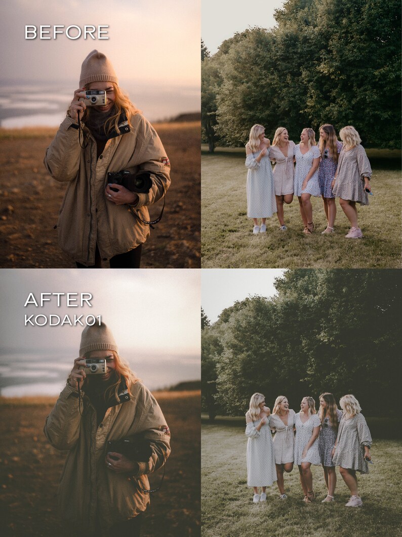 Disposable Camera Filter, Kodak Photo Presets, Disposable Camera Lr