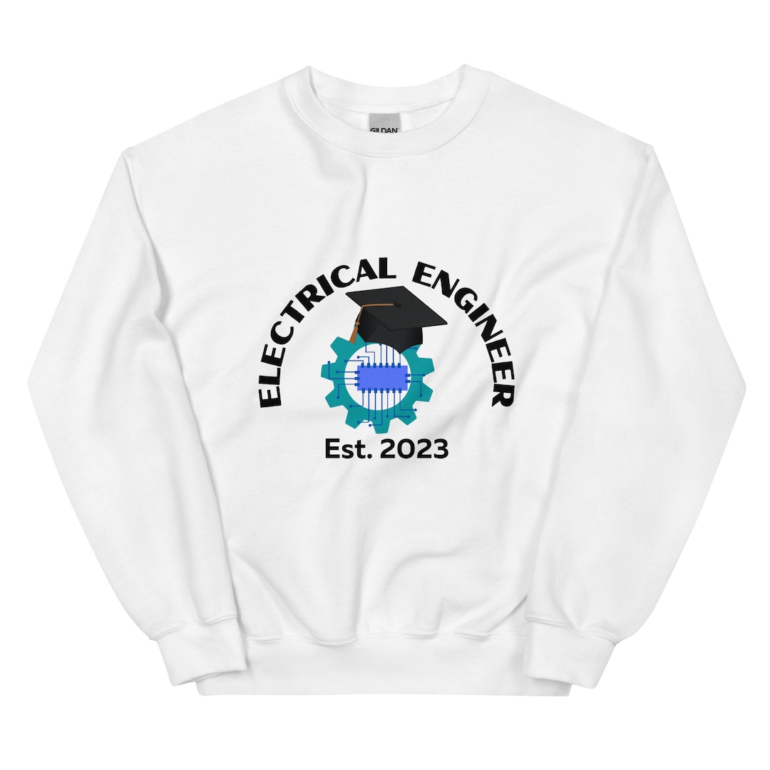 Electrical Engineer Graduation Sweatshirt. Established 2023 Etsy