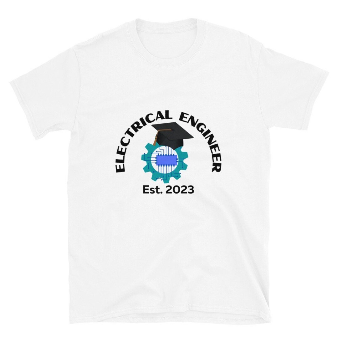 Electrical Engineer Graduation T Shirt. Established 2023 Etsy UK