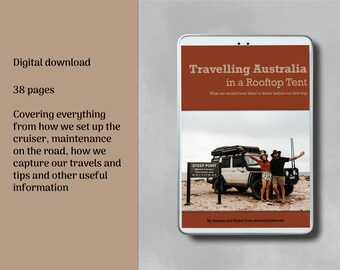 Travelling Australia Book, Roof top tent, Vehicle Setup, Travelling Advice, Camping, Travel, Travel Guide, 4x4, Landcruiser, Rooftop tent