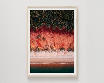 Dampier Peninsula Print, Wall Art, Drone Photography, Ocean, Coastal, Aerial Beach Print, Australian Landscape, Interior Decor