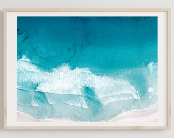 Esperance Print, Wall Art, Drone Photography, Ocean, Coastal, Aerial Beach Print, Australian Landscape, Interior Decor