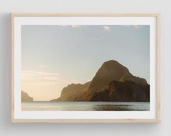 El Nido, Wall Art, Photography, Ocean, Coastal, Beach Print, Philippines, Landscape, Interior Decor, Island, Travel, Palawan, Wanderlust