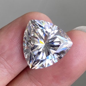 Trillion Cut Moissanite D/VVS1 Real Moissanite With GRA Certificate 1.0 To 5.0 Ct Trillion Moissanite For Ring Jewelry Making Loose Diamond