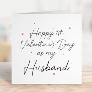 1° San Valentino marito, biglietto di San Valentino per marito, biglietto di San Valentino per marito, primo San Valentino da sposati, primo San Valentino da marito
