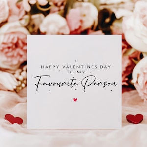 Biglietto di San Valentino, biglietto di San Valentino per la persona preferita, biglietto di San Valentino per lui e lei, regalo di San Valentino per la moglie, biglietto romantico per il marito