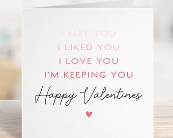 I'm Keeping You-valentijnskaart