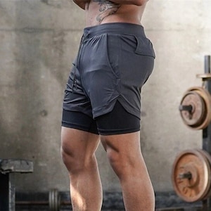 Men's Functional Hybrid Training Shorts Grey