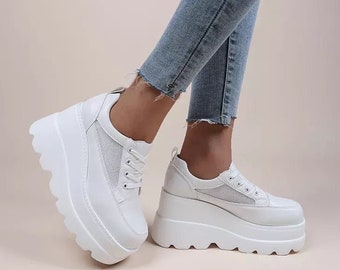 platform heels sneakers