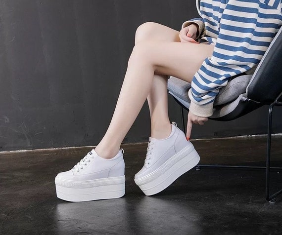 tall sneakers platform