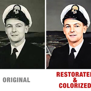 Old Photo Restoration, Colorize photo,Old Photo Restore,Vintage Photo Retouching,Photo Restore,Photo Editing,Father's Day, Birthday Gift