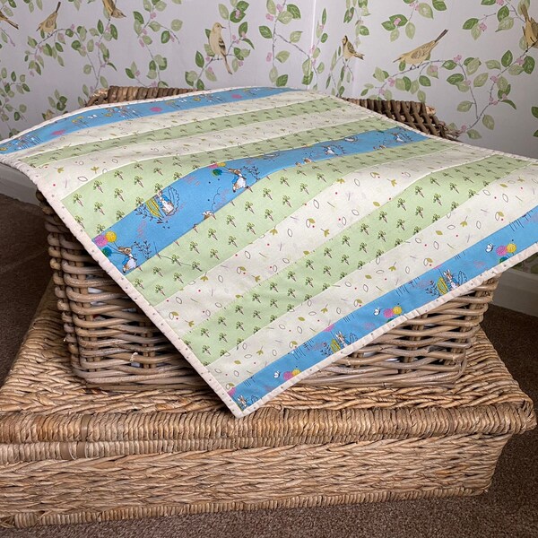 Rabbit Baby Quilt