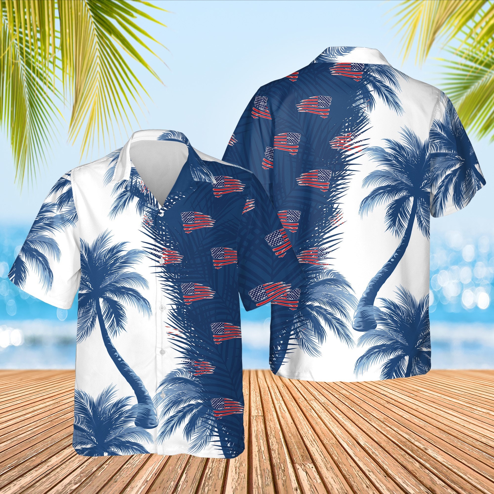 Firefighter Floral Vintage Hawaiian Shirt, Summer Hawaiian Shirts For Men, Women  Aloha Beach Shirt