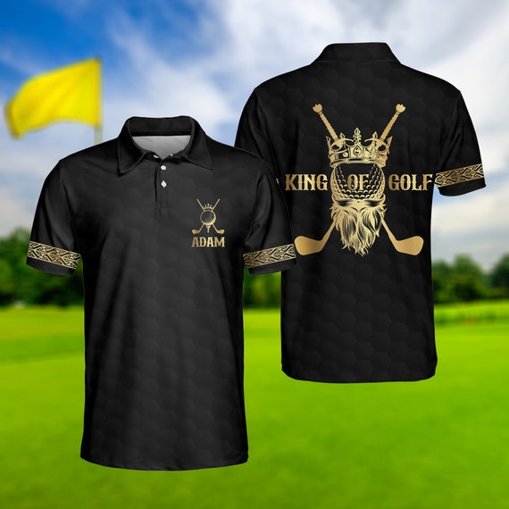 King of Golf Men Polo Shirt Crown Royal Golf Polo Shirt for Men Best Polo Shirt for Men Etsy Canada