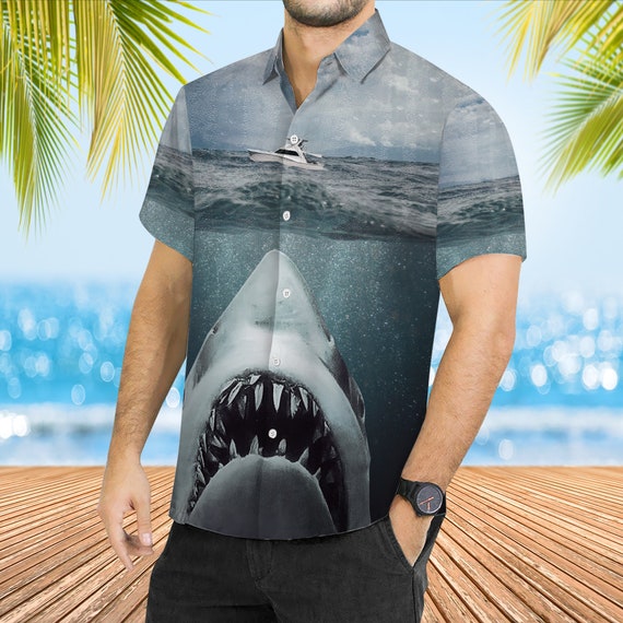 Camisa boca de tiburon hotsell