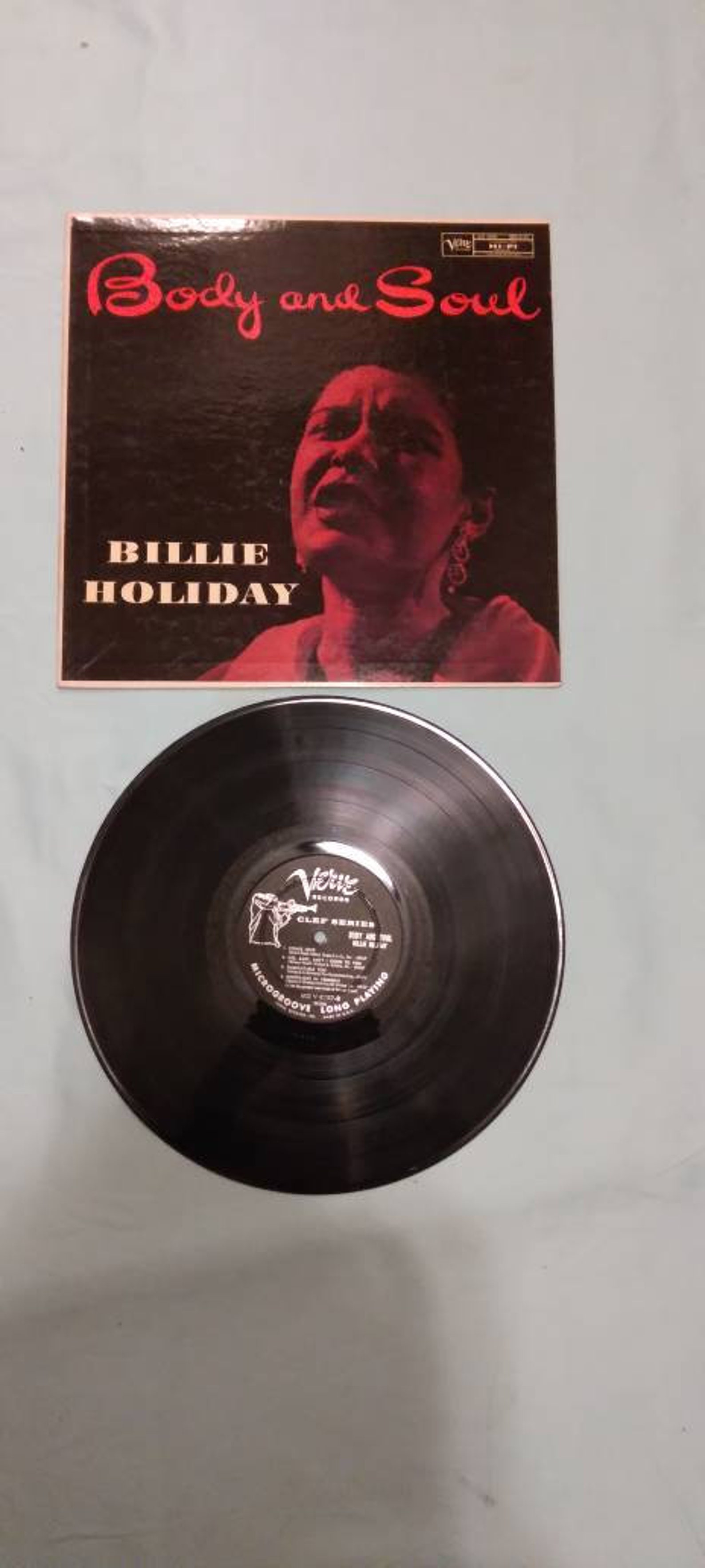 Billie Holiday Body and Soul Vintage Original Vinyl Record Etsy