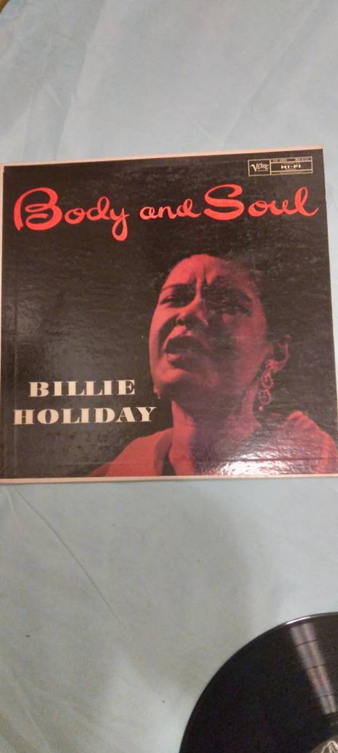 Billie Holiday Body and Soul Vintage Original Vinyl Record Etsy