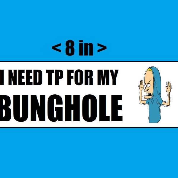 Beavis and Butthead Sticker Etsy