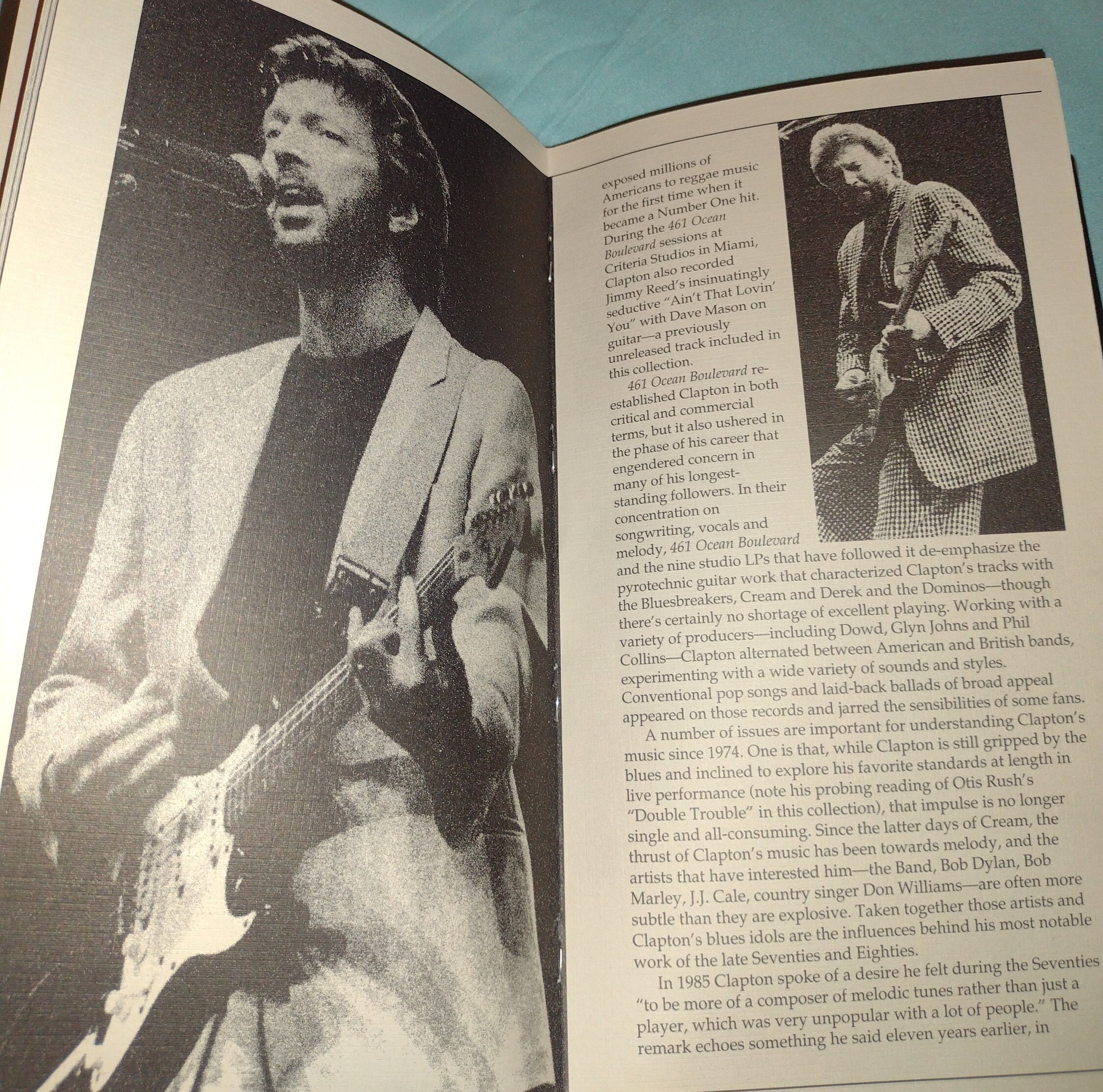Eric Clapton Crossroads 4 CD Box Set With Book Pictures 1988 Vintage